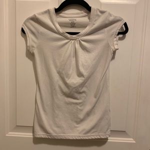 White French toast shirt with short sleeves